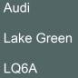 Preview: Audi, Lake Green, LQ6A.